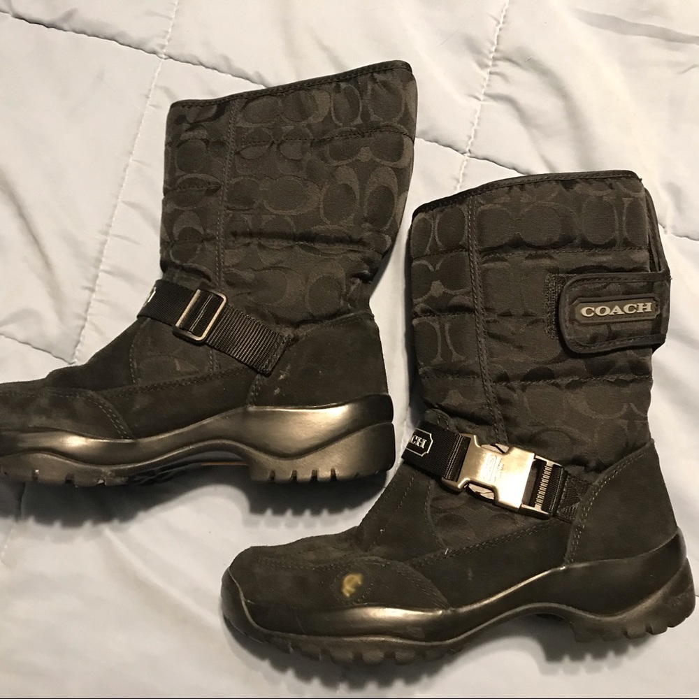 Coach winter boots